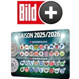 1 Jahr BILDplus im Abo + Gratis BILDplus Bundesliga Magnettabelle (Saison 2025/2026) für nur 19,99€ (statt 79,99€)