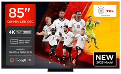 TCL 85Q7C QLED Mini LED Fernseher mit 85 Zoll (4K HDR Premium, Dolby Vision IQ & Atmos) für 1.499€ inkl. Versand (statt 1899€)