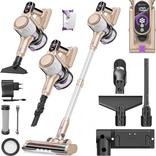Kesser Akku Staubsauger (kabellos, bis 60 Min. Laufzeit, beutellos mit Anti-Tangle-Bodenbürste, Hepa Filter) für 78,80€ inkl. Prime Versand (statt 119€)
