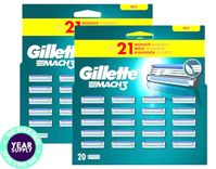 2x Gillette Mach3 Rasierklingen 20 Stück für 55,90€inkl. Versand (statt 74€)