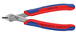 Knipex Electronic Super Knips Elektronik-Seitenschneider (125 mm) weicher Draht(Kupfer) - bis 1,6 mm für 15,88€ inkl. Prime Versand (statt 21€)