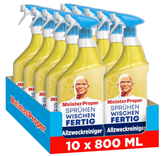 Meister Proper Sprühen-Wischen-Fertig Mehrzweck-Reinigungsspray Citrusfrische (10 x 800 ml) für 22,90€ inkl. Prime Versand (statt 30€)