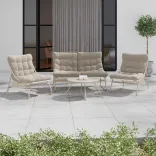 4-tlg. Gartenset Samba Beige für 342,30€ inkl. Versand (statt 400€)
