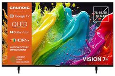 Grundig 43 VOE 84 Q - 43" QLED 4K UHD Smart-TV (HDR10+, Dolby Vision, Google TV, HDMI 2.1, WLAN, Bluetooth) für 242,94€ (statt 336€)