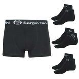 Sergio Tacchini Herren Set: Boxershorts + 3 Paar Sneakersocken für 14,94€ inkl. Versand (statt 20€)