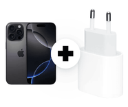 Apple iPhone 16 Pro 128 GB + Adapter (1€) + o2 Mobile Unlimited Max (Allnet- und SMS-Flat) für 44,99€ mtl. - 100€ Wechselbonus