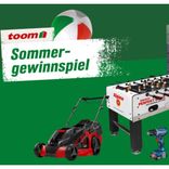 Das toom Sommergewinnspiel mit Preisen im Wert von über 175.000€ (nur in der App!)