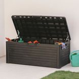 Mömax: Kissenbox Florida Anthrazit Kunststoff (148/60/72 cm) für 119,20€ inkl. Versand (statt 140€)