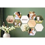 Lieblingsfoto: 8x Hexagon mit eigenem Foto (22x19 cm) für 19,95€ inkl. Versand 