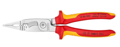 Knipex Elektro-Installationszange (VDE, Kabelschneiden, Abisolieren, Crimpen) für 40,66€ inkl. Versand (statt 46€)