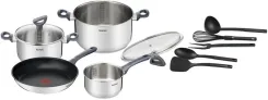 11-tlg. Tefal Daily Cook G713SB74 Edelstahl Kochgeschirr-Set für 70,39€ inkl. Versand (statt 89€)

