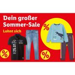 Lidl: Sommer Sale mit bis zu 80% Rabatt - z.B. QS by s.Oliver Sweatshirt - Rundhals für 6,99€ (statt 20€)