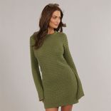 Vero Moda Damen Rihanna Langarm Mini Kleid Olivin für 25,98€ inkl. Versand (statt 30€)