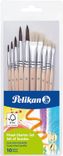 Pelikan Pinsel Starter-Set mit 5 Haar- und 5 Borstenpinseln für 5,19€ inkl. Prime Versand (statt 8€)
