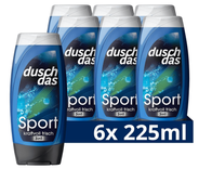Duschdas 3-in-1 Duschgel & Shampoo Sport Duschbad mit Fresh-Energy-Duftformel (6 x 225 ml) für 5,32€ inkl. Prime Versand (statt 8€)