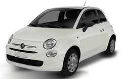 Privat- und Gewerbe: Fiat 500 MY23 Limousine mit 70 PS (Gebraucht, 12.000 km) für 99€ mtl. (LF: 0.52, GLF: 0.52, keine Überführungskosten)