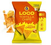 12er Pack Loco Snacks® Tortilla Chips Classic Cheese Flavour (je 100g) von Luciano für 12,99€ inkl. Prime Versand (statt 20€)