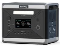 Solarplay Q2501 Tragbare Powerstation Solargenerator (2160Wh, LiFeP04-Akku mit 2400W AC Ausgängen, 230V, 4800W Peak) für 402,39€ (statt 467€)