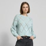 Only Comfort Fit Strickpullover mit Lochstrickmuster Modell Geenas in verschiedenen Farben für je 14,89€ inkl. Versand (statt 20€)