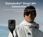 (Ab 01.11.) DJI Osmo 360 Standard Bundle 360-Kamera (120 MP) für 333,69€ inkl. Versand (statt 408€)