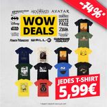 SportSpar 250 Merch Sale mit bis zu 83% Rabatt - z.B. Pokémon Pikachu Katakana Herren T-Shirt für 5,99€ (statt 15€)﻿