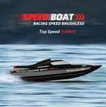 Wltoys WL916 Swordfish RC Highspeed-Rennboot (bis 55km/h, 2.4Ghz, Brushless, autom. Aufrichtfunktion, bis zu 150m Steuerdistanz) für 84,99€ (statt 98€)