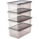 4 x 5,6 l keeeper Aufbewahrungsboxen mit Air Control System, 4-teiliges Set für 6,99€ inkl. Prime Versand (statt 18€)
