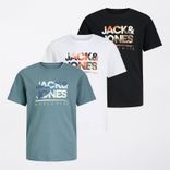 3er-Pack Jack and Jones Junge Luke T-Shirts Schwarz für 28,98€ inkl. Versand (statt 35€)