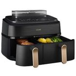 Philips NA552/00 Steam Airfryer 5000 Series Dual Basket 9L Kapazität (3L+6L) Dampfgarer & Heißluftfritteuse für 155€ inkl. Versand (statt 198€)