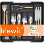 Lifewit verstellbarer Besteckkasten (5-7 Fächer) für 4,99€ inkl. Prime Versand (statt 13€)