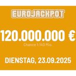 Ziehung Morgen: LOTTO Scanner: 4,80€ Gutschein auf Eurojackpot für Lotto Scanner und Clever Lotto (ohne MBW!)  - 120 Mio € im Pott