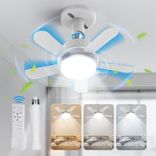 Blitzwill Deckenventilator mit Beleuchtung (Ø38cm, 6 Stufen, Fernbedienung, 3 Farbtemperaturen) für 19,99€ inkl. Versand (statt 40€)
