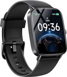 Gydom Smartwatch mit Telefonfunktion (1.85" HD, Herzfrequenz, SpO2, Schlafmonitor, Schrittzähler, IP68 wasserdicht) Obsidian Schwarz für 19,79€ inkl. Prime Versand (statt 90€)
