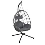 Juskys Korbhängesessel Aria in verschiedenen Farben für je für 127,50€ inkl. Versand (statt 150€)