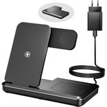 Eddibox 3-In-1 Ladestation (faltbar, 15W) für 11,09€ inkl. Prime Versand (statt 37€)