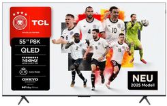 TCL 55P81KX2 - 55 Zoll QLED Smart TV (Google TV, HDMI 2.1, ALLM, 144Hz VRR, Google Assistant, Alexa) für 383,95€ (statt 509€)