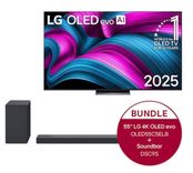 LG OLED TV 55 Zoll C5 (OLED55C5ELB) + DSC9S 400W Soundbar für 1.124,08€ inkl. Versand (statt 1.478€)
