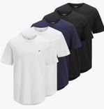 5er Pack Jack & Jones Herren T-Shirts für 33,59€ inkl. Prime Versand (statt 60€)