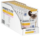 12x 85g Perfect Fit™ Katze Portionsbeutel Sensitive mit Lachs (Nassfutter) für 6,49€ inkl. Prime Versand (statt 11€) - SparAbo!