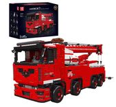 Mould King 19008S Ultimativer ferngesteuerter Abschleppwagen-Bausatz (10.966 Klemmbausteine, inkl. 19 Motoren und Fernbedienung, 110 cm) für 303,81€ (statt 462€)