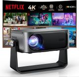 iSinbox YG381 Smart Beamer mit Netflix-App (1080P, 4K Support, 1200 ANSI) für 149,99€ inkl. Versand (statt 300€)