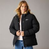 Bench Damen Fina Mittellange Steppjacke Schwarz für 60,98€ inkl. Versand (statt 70€)