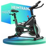 Dmasun Upgraded Heimtrainer Fahrrad (0-100% Widerstand, LCD-Display, Tablet-Halterung, bis 160 kg) für 189,99€ (statt 240€)