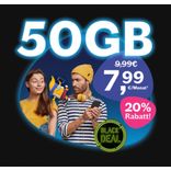 Lebara Black-Kracher: Allnet-Flat und SMS-Flat mit 50 GB 5G (bis zu 50 Mbit/s) + 100 Minuten in 50 Länder für 7,99€ (+30€ Wechselbonus)