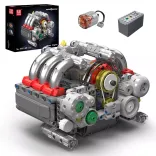 Mould King 10193 Drive Boxer Engine Motor Zylinder Klemmbausteine Spielzeug  für 26,99€ inkl. Versand (statt 30€)