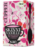 Cupper Bio Früchtetee "Skinni Vanilli", Erdbeer Tee, 20 ungebleichte Teebeutel für 1,79€ inkl. Prime Versand (statt 3€)
