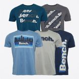 5er-Set Herren Stordon T-Shirts Staubig Türkis /​ Frost Grau /​ Marine /​ Frost Blau /​ Stahl Grau für 30,98€ inkl. Versand (statt 40€)