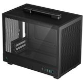 DeepCool CH160 PC-Gehäuse (19l, Mini-ITX, ohne Lüfter, USB-C, Mesh-Front, Glas-Seitenteil, Tragegriff) für 60,89€ inkl. Versand (statt 68€)