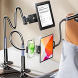 Lisen Schwanenhals Tablet bzw. Smartphone Halterung (360° drehbar, zwei Klemmoptionen) für 13,49€ inkl. Prime Versand (statt 27€)