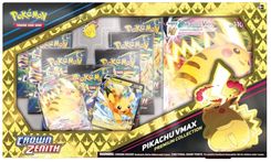 Pokemon Trading Card Game - Crown Zenith: Pikachu VMAX Premium Collection (7 Booster, 3 Promokarten, 1 Code & 1 Pin) für 44,44€ (statt 69€)